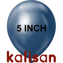 חבילת בלוני גומי 5 אינטש כרום כחול נייבי KALISAN 5015 | חנות מקוונת ALONIT