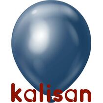 חבילת בלוני גומי 12 אינטש כרום כחול נייבי KALISAN 5015 | חנות מקוונת ALONIT