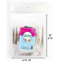 חבילת שקיות צלופן 25 יח - 10*15 ס"מ (כ A6) + פס הדבקה | חנות מקוונת ALONIT