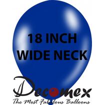 חבילת בלוני גומי 18 אינטש כחול נייווי פיה רחבה 272 DECOMEX | חנות מקוונת ALONIT