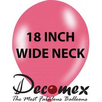 חבילת בלוני גומי 18 אינטש ורוד בהיר פיה רחבה 220 DECOMEX | חנות מקוונת ALONIT