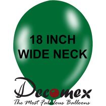 חבילת בלוני גומי 18 אינטש ירוק יער פיה רחבה DECOMEX 161 | חנות מקוונת ALONIT