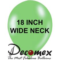 חבילת בלוני גומי 18 אינטש ירוק מנטה מקרון פיה רחבה 263 DECOMEX | חנות מקוונת ALONIT