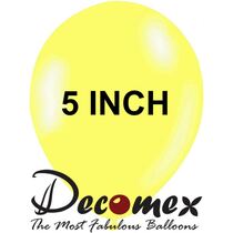 חבילת בלוני גומי 5 אינטש צהוב מקרון 244 DECOMEX | חנות מקוונת ALONIT