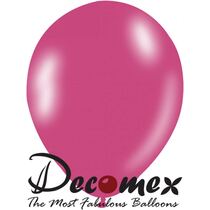 חבילת בלוני גומי 12 אינטש ורוד פוקסיה 211 DECOMEX | חנות מקוונת ALONIT