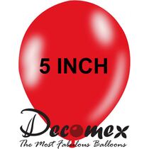 חבילת בלוני גומי 5 אינטש אדום 110 DECOMEX | חנות מקוונת ALONIT