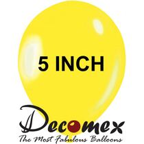 חבילת בלוני גומי 5 אינטש צהוב 140 DECOMEX | חנות מקוונת ALONIT