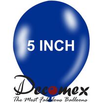 חבילת בלוני גומי 5 אינטש כחול נייווי 272 DECOMEX | חנות מקוונת ALONIT