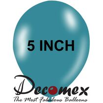 חבילת בלוני גומי 5 אינטש פסטל טורקיז 274 DECOMEX | חנות מקוונת ALONIT