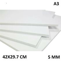 לוח קאפה לבן 29.7X42 ס"מ (A3) עובי 5 ממ דגם 2309 | חנות מקוונת ALONIT