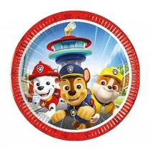 צלחות נייר 20 סמ 8 יח' - מפרץ ההרפתקאות גיבורי ההצלה | חנות מקוונת ALONIT