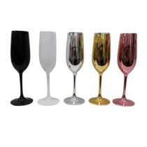 כוסות שמפניה בחמישה צבעים - 22 ס"מ | חנות מקוונת ALONIT