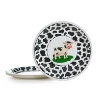 חבילת 10 צלחות נייר ק.18 ס"מ - פרה, фото 