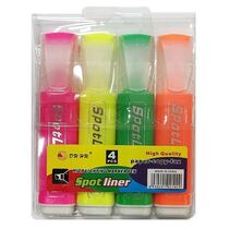 טוש מדגיש סט 4 יח | חנות מקוונת ALONIT