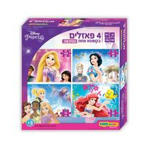 פאזלים 4 ב -1 : נסיכות | חנות מקוונת ALONIT