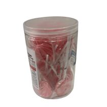 לקקן שטוח עגול ורוד לבן 288 גרם 24 יחידות, фото 