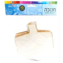 חיתוך סביבון מעץ טבעי 17X15 סמ 10 יח | חנות מקוונת ALONIT
