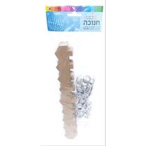 ערכה להכנת 12 חנוכיות סביבון + 12 לוח + 108 קנים 4.3X30 סמ | חנות מקוונת ALONIT