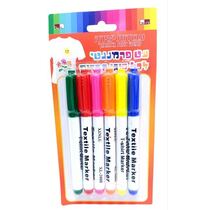 טוש בדים ניאון בלוח 17X10 סמ 6 יח | חנות מקוונת ALONIT