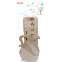 חנוכיה וכד מעץ 21X7 סמ | חנות מקוונת ALONIT