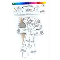 דחליל 12 יח לצביעה + 12 מקלות 13*25 סמ | חנות מקוונת ALONIT