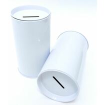 קופת חסכון פח לבן 13X7 סמ | חנות מקוונת ALONIT