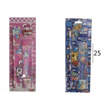 סט כלי כתיבה ורוד וכחול | חנות מקוונת ALONIT