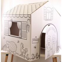 בית גדול לצביעה הרכבה ומשחק 85X85X76 סמ | חנות מקוונת ALONIT