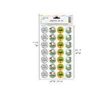 מדבקות צבעוניות ט"ו בשבט | חנות מקוונת ALONIT