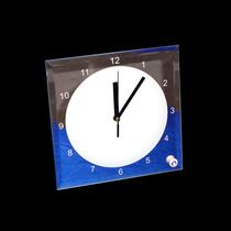 שעון זכוכית שולחני מרובע לסובלימציה+מראה 20 סמ/4 | חנות מקוונת ALONIT