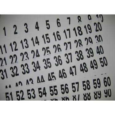 רצועות אותיות / מספרים | חנות מקוונת ALONIT