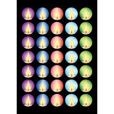 מדבקידס נר דולק | חנות מקוונת ALONIT