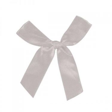 חבילת 12 פפיון בד + תיל קשירה ר.1.5 ס"מ - לבן | חנות מקוונת ALONIT