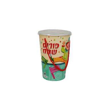 קופסאת פופקורן ליצנים + מכסה טורקיז קופסאת פופקורן ליצנים + מכסה טורקיז | חנות מקוונת ALONIT
