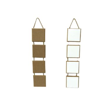 שרוול תליה MDF 4 ריבועים לסובלימציה | חנות מקוונת ALONIT