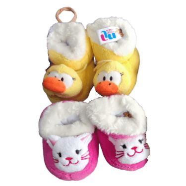 נעלי בית גבוהות לתינוקות בדגמי חיות | חנות מקוונת ALONIT