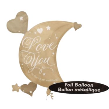 בלון מיילר צורת ירח LOVE 81 סמ | חנות מקוונת ALONIT