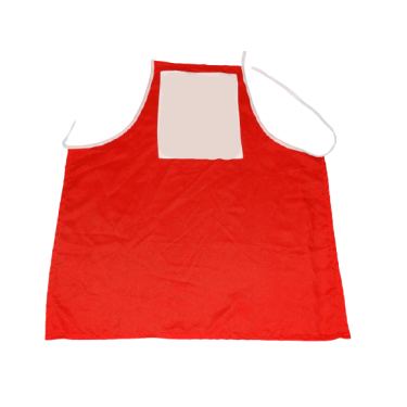 סינר מטבח אדום לסובלימציה 60X78 ס"מ | חנות מקוונת ALONIT