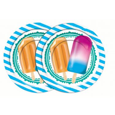 צלחות סט ארטיקים 8 יח קטן | חנות מקוונת ALONIT