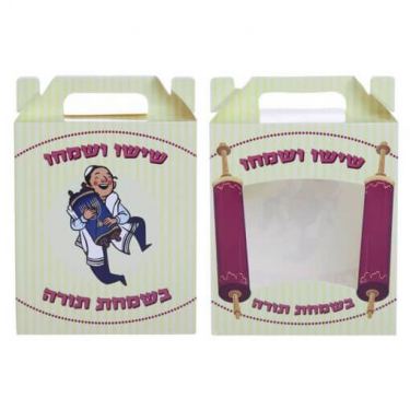 קופסאת קרטון חלון 14/11/6 ס"מ - שמחת תורה קופסאת קרטון חלון 14/11/6 ס"מ - שמחת תורה | חנות מקוונת ALONIT