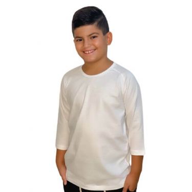 חולצות בית ספר שרוול 3/4 צבע אחיד | חנות מקוונת ALONIT