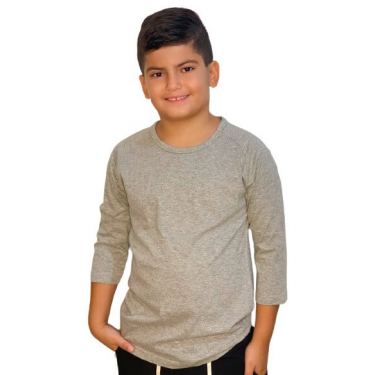 חולצות בית ספר שרוול 3/4 צבע אחיד | חנות מקוונת ALONIT