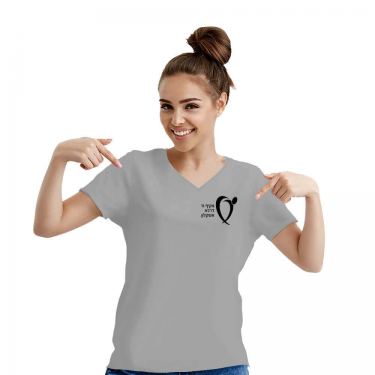 חולצות בית ספר לבית ספר צווארון V נשים | חנות מקוונת ALONIT