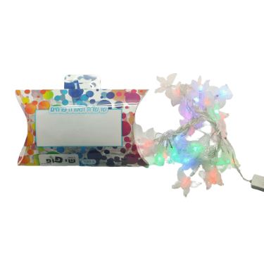 שרשרת תאורה סוללות פרפרים 4 מטר | חנות מקוונת ALONIT