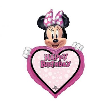 בלון ענק עם מדבקות לכתיבה מיני מאוס בלון ענק עם מדבקות לכתיבה מיני מאוס | חנות מקוונת ALONIT