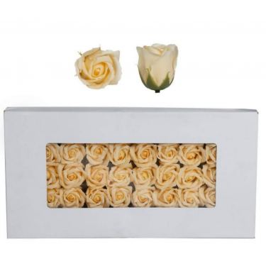 חבילת 50 פרחי סבון ק.5 ס"מ - אפרסק | חנות מקוונת ALONIT