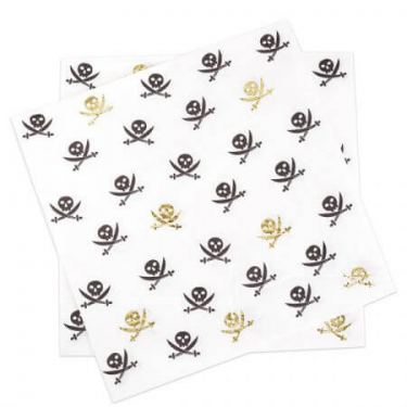 מפיות נייר 2 שכבות 33X33 קראפט פרימיום הטבעת זהב 20 יח - פיראטים | חנות מקוונת ALONIT