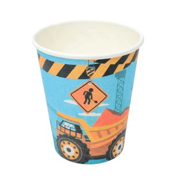 כוסות נייר ארוז 8 יח' סט טרקטור חדש | חנות מקוונת ALONIT