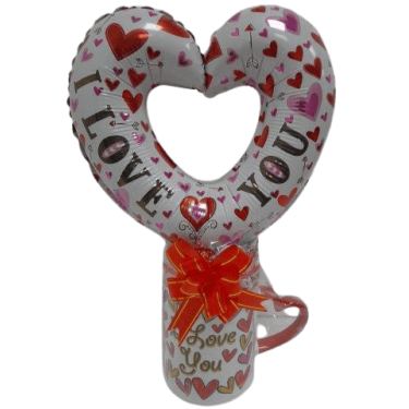ספל אהבה אנגלית סוכריות + בלון (אהבה) | חנות מקוונת ALONIT