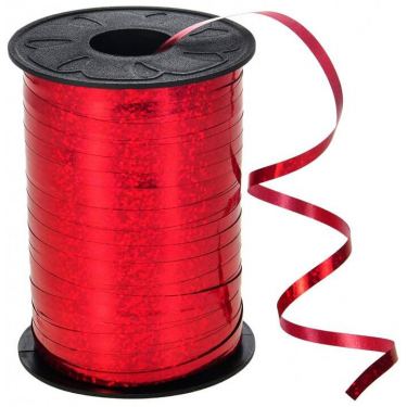 סרט קישוט 300 אדום הולוגרפי | חנות מקוונת ALONIT